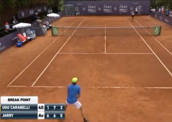 El punto que le dio la victoria a Nicolás Jarry después de un año
