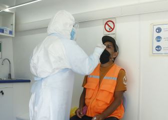 Chile concluye la jornada con 22.438 casos activos de coronavirus