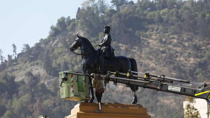 Retiro de la estatua del General Baquedano: cuándo se decidió y por qué