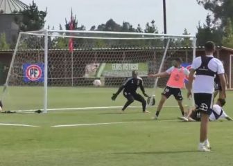 El golazo de Blandi en el inicio de la pretemporada: ¡de espalda al arco!