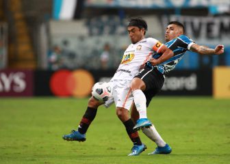 Las dos brillantes asistencias de César Pinares en Gremio