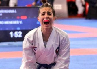 Valentina Toro logró la medalla de plata en la Premier League de Karate