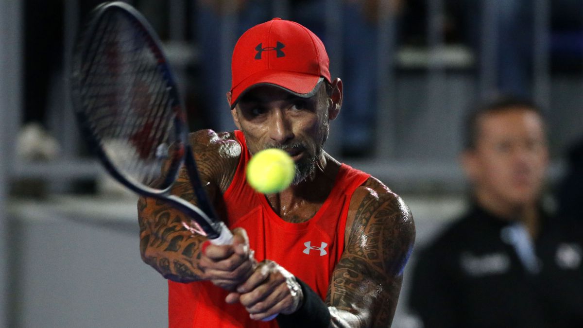 ‘Chino’ Ríos surprises: he will play exhibition with Nick Kyrgios