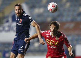 Universidad de Chile 2, Unión Española 1, Campeonato Chileno: goles, resultado y resumen
