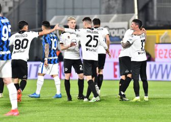 Spezia 1, Inter de Milán 1, Serie A: goles, resultado y resumen