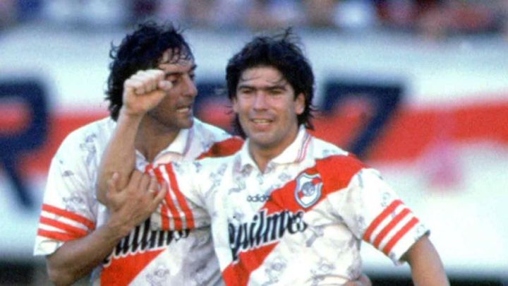 Francescoli recordó su mítica dupla con Salas en River Plate