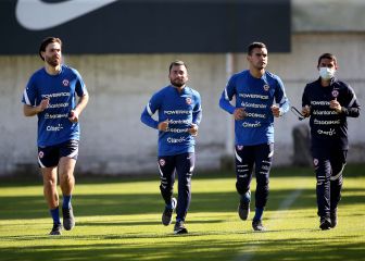 Las primeras imágenes de Brereton en la práctica de la Roja