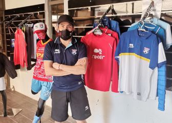 El ex azul que hoy trabaja en una marca deportiva: 