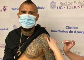 Arturo Vidal se vacuna y deja un ambicioso mensaje a la Roja