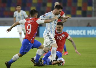 Argentina 1 - Chile 1: goles, resumen y resultado