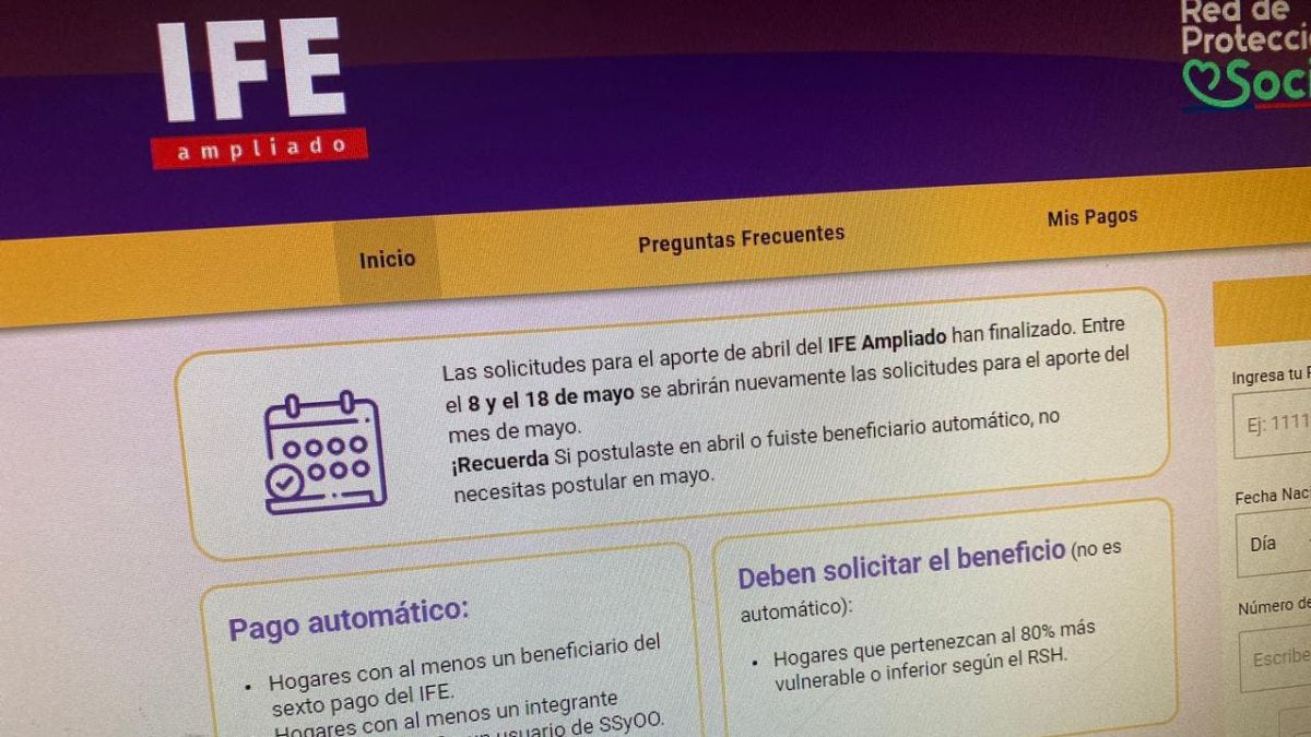 Ife Rebrote 2021 Averigua La Fecha De Pago Y Beneficiarios Bonos Del Gobierno De Chile
