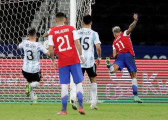 Chile 1 - Argentina 1: goles, resumen y resultado, Copa América