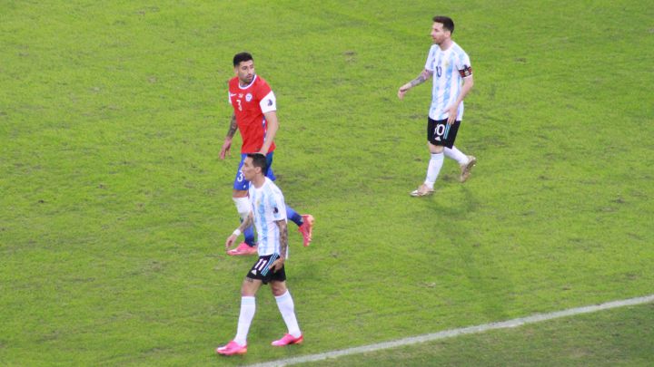 La pena quedó atrás: Maripán sorprendió con jugada ante Messi