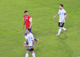 La pena quedó atrás: Maripán sorprendió con jugada ante Messi