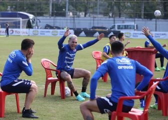 Con caída de Vargas: el juego que animó la práctica de la Roja