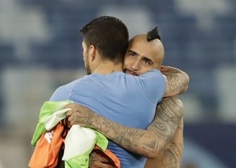 Vidal a Suárez: “Me pegaste la patada y yo la metí”