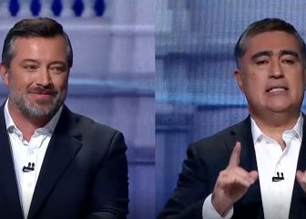 Debate presidencial: el tenso momento de Desbordes y Sichel