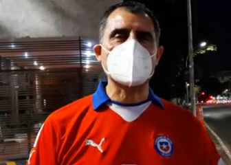 La emoción de un chileno que fue saludado por Vidal en Brasilia