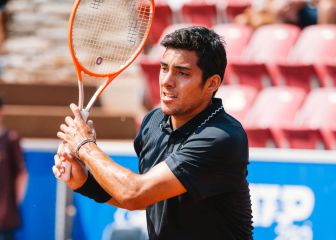 Garin deja escapar cuatro MP y dice adios a la gira sobre arcilla