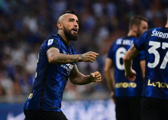 El show de Vidal en solo 23 minutos: ¡gol y asistencia!
