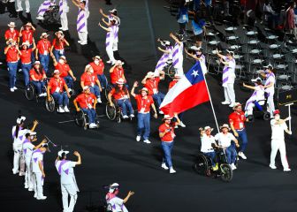 El desfile de Chile en la inauguración de los Juegos Paralímpicos