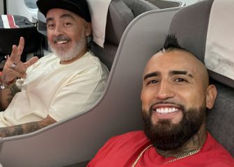 Vidal no le teme a nada y ya viajó para jugar por la Roja