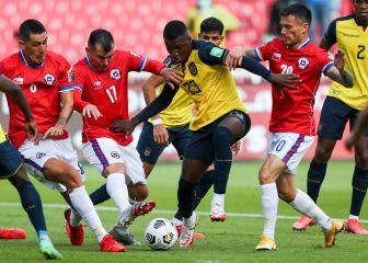 Chile rescata un empate en Quito y vuelve a creer en Qatar