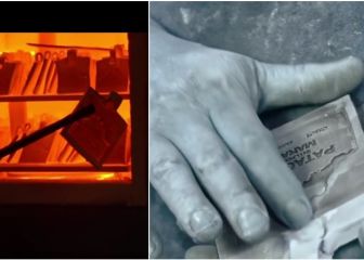 Increíble: hacen a mano más de 1.400 medallas de cerámica
