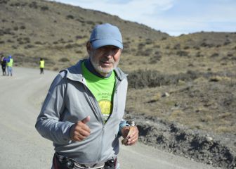 Se jubiló y con 75 años fue a correr en el fin del mundo: 