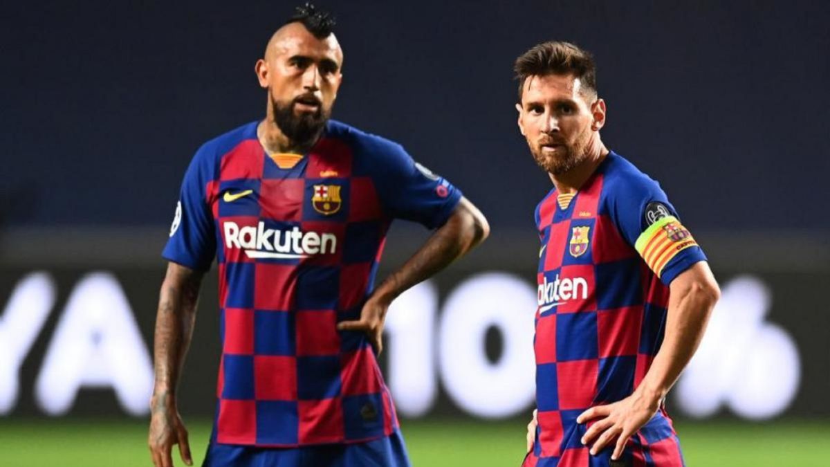 Arturo Vidal surpasses Messi in Champions League record