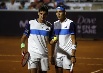 Tabilo y Barrios lucharon pero cayeron frente a Eslovaquia