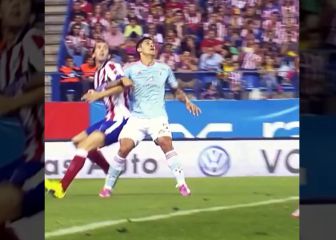 ¡Una volea de taco! La Liga recordó este golazo del 'Tucu' Hernández al Atlético