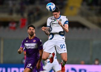 Fiorentina 1, Inter de Milán 3, Serie A 2021/2022: goles, resultado y resumen