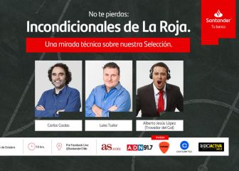 AS, ADN, Futuro y Santander presentan Incondicionales de la Roja: la previa de Chile-Perú