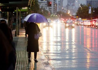 Lluvia en Santiago: a qué hora empieza y en qué zonas de la Región Metropolitana