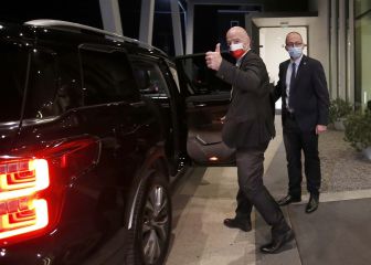 La primera frase del presidente de la FIFA en su visita a Chile