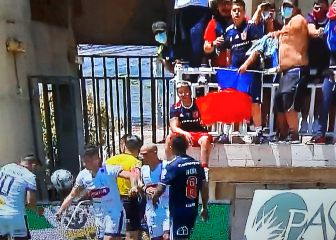 El incidente que calentó el partido entre Melipilla y la U