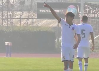 El golazo de Joan Cruz a la U con 14 años: finta, pisada y tiro