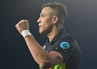 Alexis maravilla al camarín de Inter: 