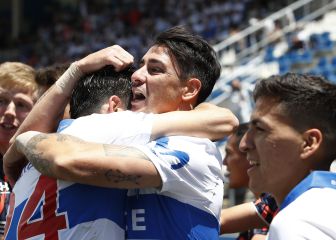 Zampedri le da el liderato a la UC y empuja a la U al abismo