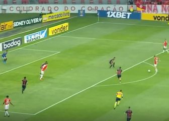 ¡De primera! La gran asistencia de Palacios en triunfo del Inter