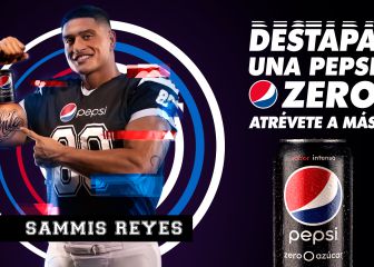 El histórico doble debut de Sammis Reyes: de la NFL a rostro de Pepsi Zero