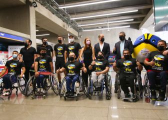 El especial 'partido' que jugaron 'Feña' González y Tabilo en el Metro de Santiago