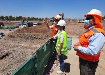 Visitan las obras de la Villa Panamericana: 