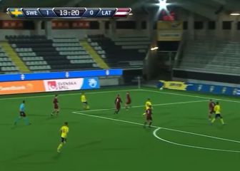 La asistencia de una joya chilena que juega por Suecia Sub-17