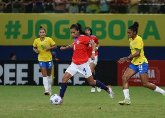 La Roja femenina cayó con Brasil y se quedó sin el título