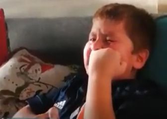 La emoción de un niño de la U que conmueve a las redes
