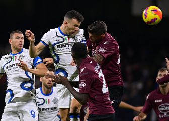 Salernitana 0, Inter de Milán 5, Serie A: goles, resumen y resultado