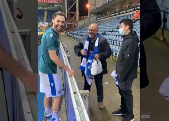 Se hizo viral: el cómico diálogo entre Brereton y un hincha chileno en Inglaterra