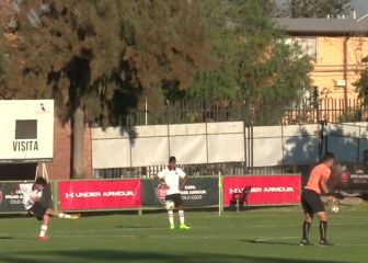 Mucha calidad: los golazos de tiro libre del '10' albo del futuro que iría a Ñublense